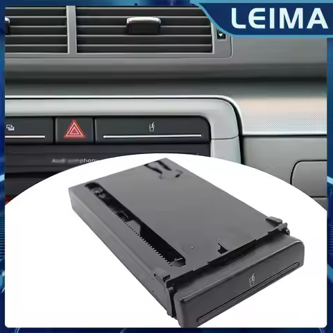 Front Car Cup Holder 8E1862534J 8E1862534K 8E1862534H For 2002-2005 Audi A4 B6 B7 Balck 4-Door Car I