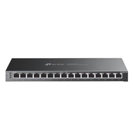 TP-Link TL-SG2016P | 16 Port Gigabit Smart Managed PoE Switch | 8 PoE+ Port @120W | Support Omada SD