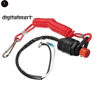 XS Boat Motor Emergency Kill Stop Switch for Yamaha /Tohatsu Outboard Stop Kill Switch Cut Off Switc