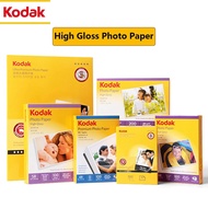 Original Kodak Photo Paper 200g 3R/4R/5R/A4 High Gloss Color Inkjet Printing Photo Album Instant Dry