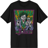 Batman Joker Laughing Men's Black T-shirt - shirt - T-shirt - T-shirt - Adult T-shirt - Men's T-shir