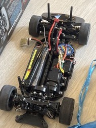 Tamiya 遙控車tt02底盤連本田 Raybrig NSX 車殼