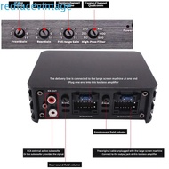 REDFACEVINTAGE Car Audio Speaker, Intelligent Large Screen Car Power Amplifier, Class AB Car MP3 Dig