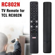 RC802N電視遙控器 適用於TCL電視遙控器 [平行進口]