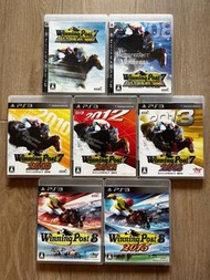 日版 PS3 KOEI 賽馬大亨 GI JOCKEY G1 WINNING POST 7 MAXIMUM 2007 2008 2010 2012 2013 WP 8 2015 打比競馬賽馬一套 7 集
