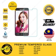 LENOV A6000 A6600 A680 A850 A850+ K4 K5 K6 NOTE K900 K910 9H Premium Oleophobic Coating Tempered Gla