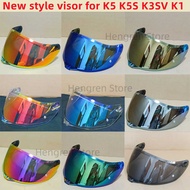 Helmet Visor For AGV K K S K SV K K S Compact ST Motorcycle Helmet Lens Wind Shield Sunscreen Visera Parts Motocross Racing