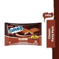Cloud 9 Classic Chocolate Party Pack 12g x 20pcs(240g) Halal