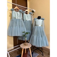 Boho Ballgown Dress for FLOWER GIRLS LITTLE BRIDE PANG ABAY CUSTOM COLOR