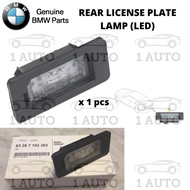 (GENUINE BMW PARTS) REAR LICENSE PLATE LAMP (LED) BMW F20 F30 G20 E90 E92 E93 F32 F34 F36 F10 F48 E7