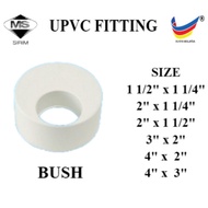 UPVC PIPE FITTING UPVC BUSH