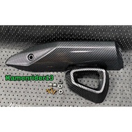 Honda RSX RS-X RSX150 Winner X Exhaust Cover  Carbon Exzos Cabon
