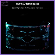 EL Wire Luminous Glasses Neon Party LED Light Up Visor Eyeglasses