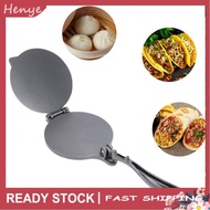 henye Oreilet Aluminum Alloy Tortilla Press  6 Inch and Roti Maker Manual Dough Machine Dumpling Ski