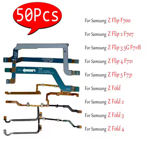 50Pc，NEW Wifi Antenna Connector Signal Flex Cable For Samsung Z Flip 2 3 4 5 F707 F711B F721 F731 F7