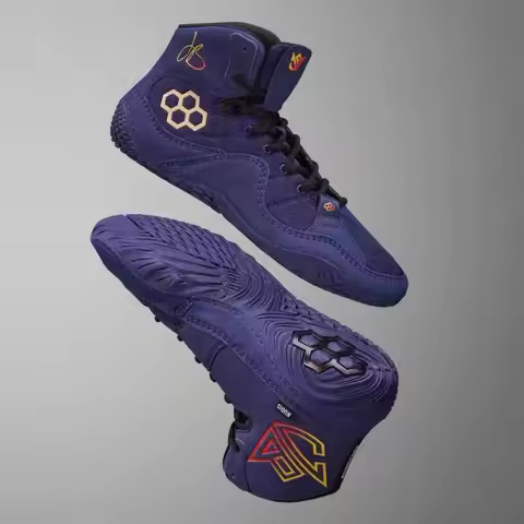 Men Woman Wrestling Shoe Competition Sport Gym Training Shoe Top Quality Comfortable Boxing Sport Sh