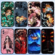 S-3 Cartoon Anime Demon Slayer for vivo Y18S Y18E T3 lite Y37M Z9 lite Y19s TPU soft black protectiv
