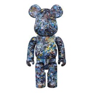 【千代模玩】BE@RBRICK Jackson Pollock Studio 400％ bearbrick 潑墨