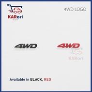 4WD LOGO (88 x 17mm)