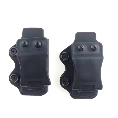 Fits GL 17 19 26 23 27 31 32 33 Pistol Mag Pouch Tactical Mag Holster 9mm Carrier GL 9mm to .45 Port