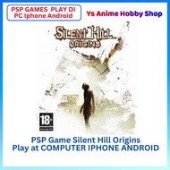 【PSP GAMES Main DI PC Iphone Android】PSP Game Silent Hill Origin PC GAME PHONE GAME HORROR BEST GAME