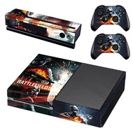 （Skin sticker）Battlefield 5 Skin Sticker Decal Full Cover For Xbox One Console &amp; Kinect &amp; 2 Controllers For Xbox One Skin Sticker
