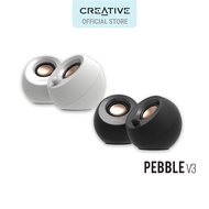 Creative Pebble V3 - Minimalistic 2.0 USB-C Speakers with Bluetooth® 5.0 for PCs and Laptops