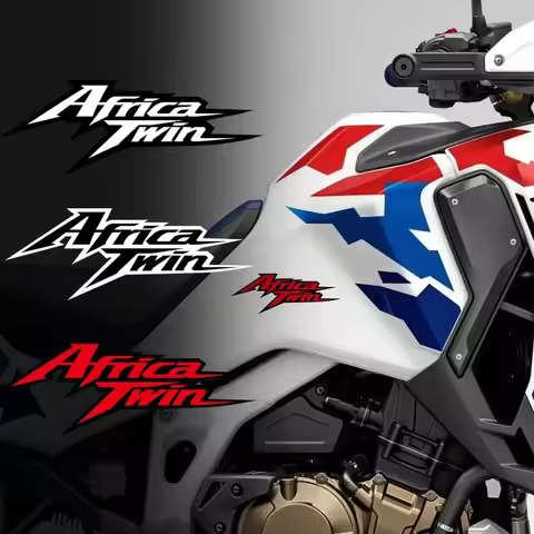 Africa Twin Reflective Waterproof Motorcycle Sticker, Fender Decal for Honda XRV650 CRF1000L CRF1100