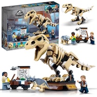 Jurassic Dinosaur World Compatible with Building Blocks 76940 Tyrannosau Fossil Exhibition