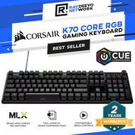 Corsair K70 CORE RGB Mechanical Gaming Keyboard [Corsair MLX Red Switch/Aluminum/Multi Function Rota