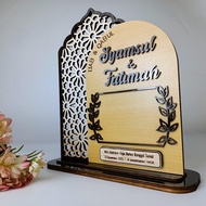 Plat Hantaran Mas Kahwin Ijab Qabul Phone Stand