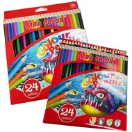 JOO HUAT 24'S MBA COLOUR PENCIL CX80037 24'S LONG