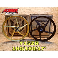 Y16 Yamaha Y15ZR SP522 KINGDRAG PEGASUS Sport Rim 160 / 160 / 17'  Ysuku Y15 Y16ZR Accessories Motor 522 MX KIng