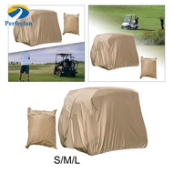Perfeclan Golf Cart Cover Waterproof Golf Cart Accessories Outdoor Golf Club Car Cover