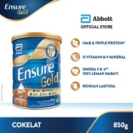 Ensure Gold Chocolate 800gr / Ensure Gold HMB Chocolate 800 g - Low Lactose Adult Nutrition [BABY MI