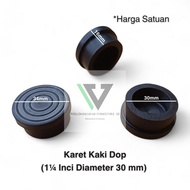 Rubber Feet Dop 1 1/ 4 Inch Line Diameter 30mm Rubber Cover Table Chair Rack Round Iron Pipe