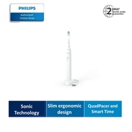 Philips 1100 Series Sonic electric toothbrush - HX3641/41 with QuadPacer and SmarTimer