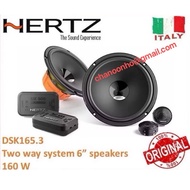 Hertz speaker Dieci DSK 165.3 Two Way Components Systems (6.5"/160W)