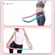 Eigell Weighted Fitness Hoop Workout Accessories Spring Hoop Abdomen Fitness Equipment
