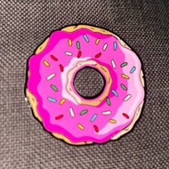 R90 reflective pink donut sticker stickmaniac
