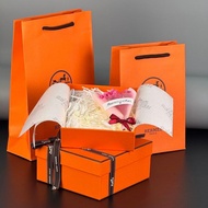 Earth Gift Bag Perfume Box Paper Bag Belt Perfume Box Portable Gift/cvqr