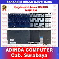 Asus Zenbook 15 UX533 UX534 UX534F UX534FA UX534FAC UX534FT Blue Silver Backlight Backlite - Blue Ba