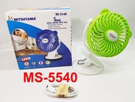 MS-5540 kipas angin 2 in 1 jepit & duduk USB MITSUYAMA 5540