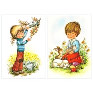Country Children's Printed Fabric G36