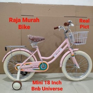 18 Inch Mini Girls' Bike Bnb Universe 18 Inch City Bike Bnb Universe