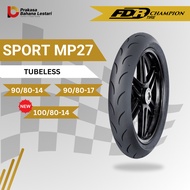 FDR TL SPORT MP 27 Ring 14 | Ring 17 Tubeless Racing Motorcycle Tire