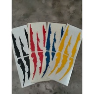Monster Claw Cutting Sticker