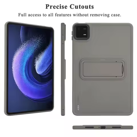Suitable for Xiaomi Pad 6 Stand Case PC+TPU Shockproof Protective with Bracket Tablet Case for Xiaom
