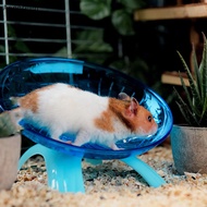 [Asegreen] Pet Hamster Flying Saucer Exercise Squirrel Wheel Hamster Mouse Running Disc