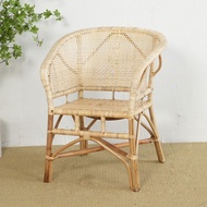 Rattan Chair Back Chair Elderly Rattan Chair Elderly Chair Natural Real Rattan Computer Chair Rattan